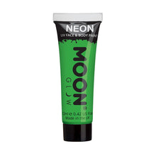 Moon Smink i tub neon UV, grön 12 ml lös tub