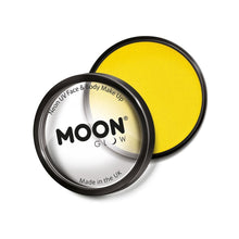 Moon Smink i burk neon UV, gul 36 ml