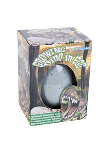 Växande dinosaurie i ägg