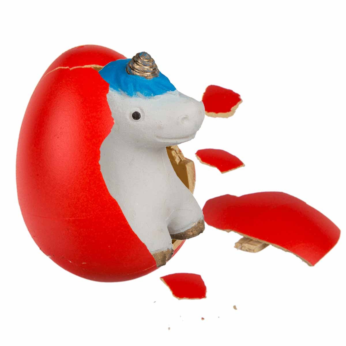 Växande enhörning i ägg mini