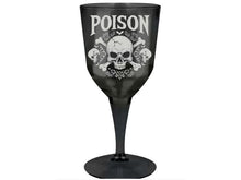 Vinglas i plast, poison 19 cm