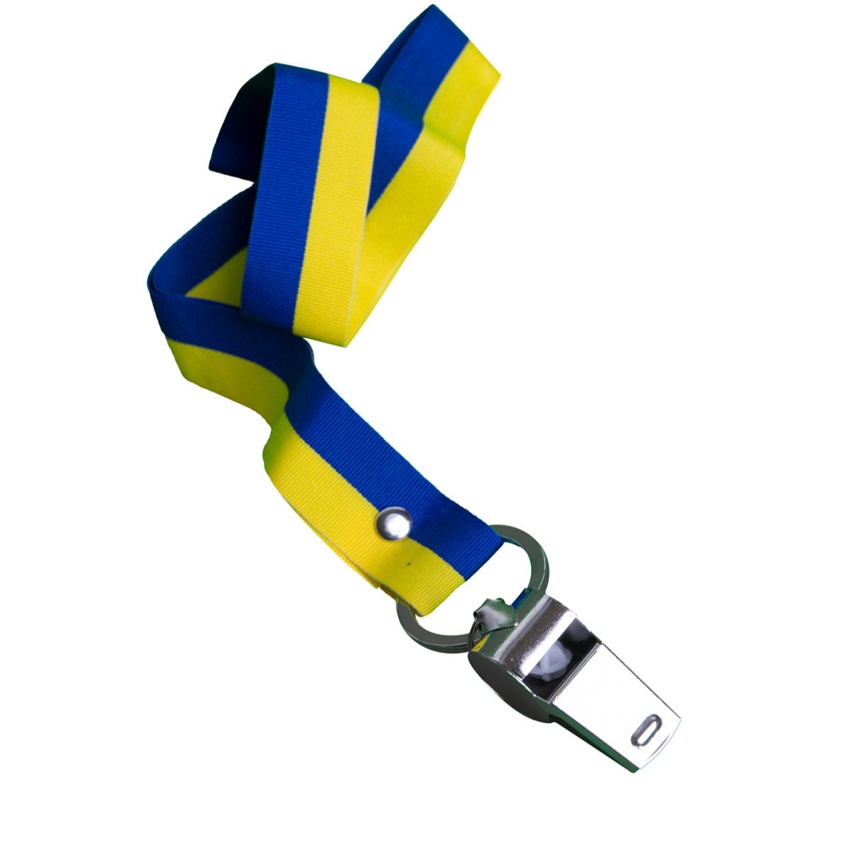 Visselpipa, liten med band silver