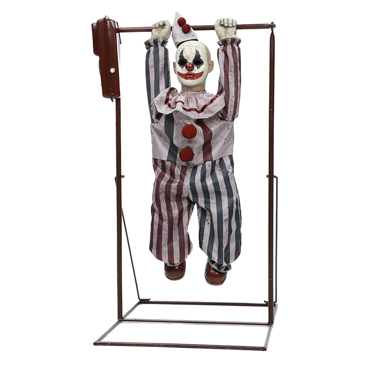 Prop animerad klättrande clownen 92 cm