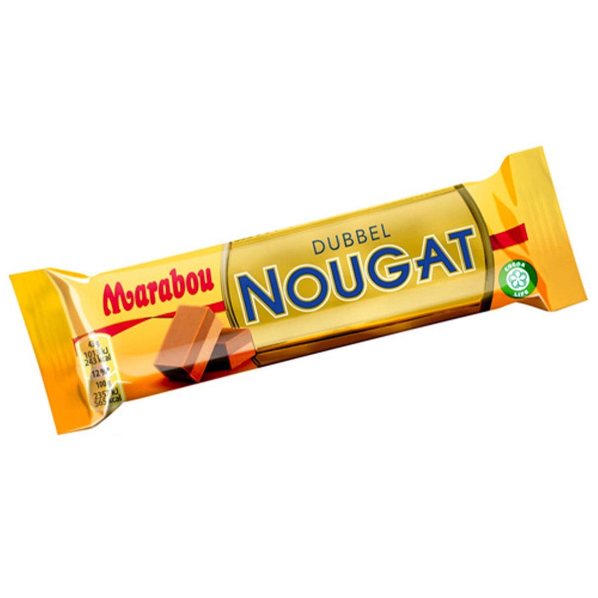 Chokladbit Dubbel Nougat 43 g