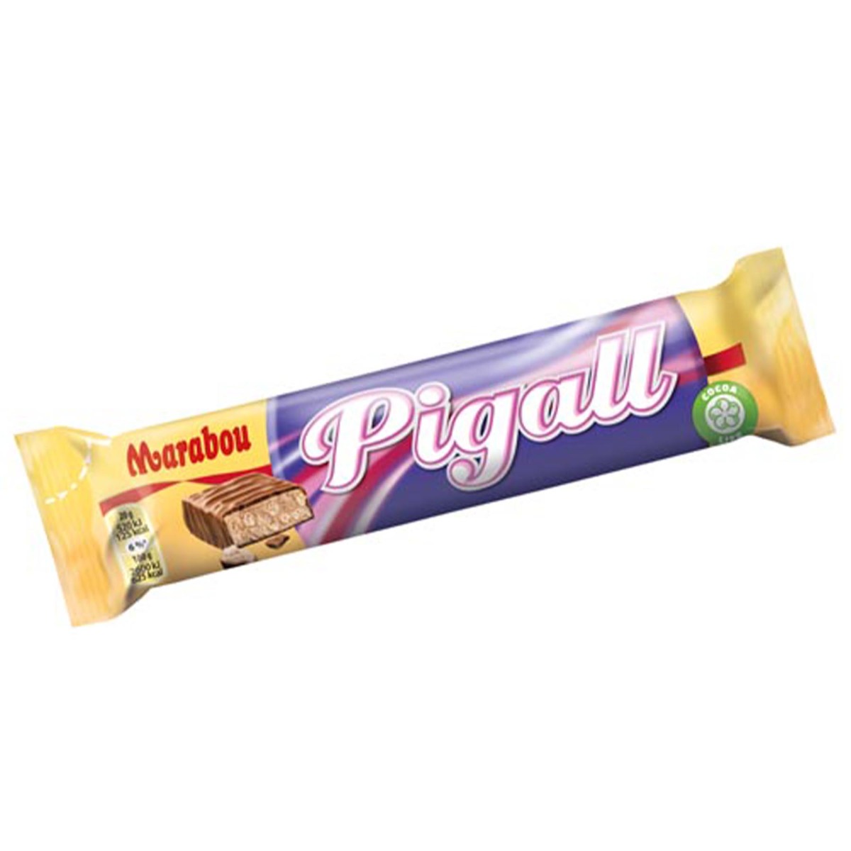 Läs mer om Chokladbit, Dubbel Pigall 40 g