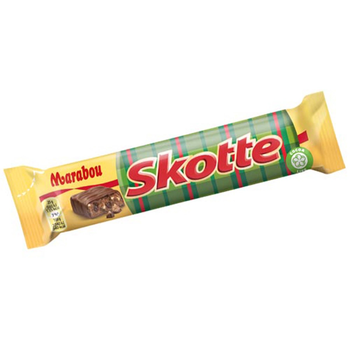 Chokladbit Dubbel Skotte 50 g