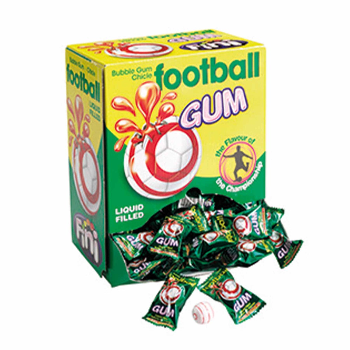 Tuggummi, fotbollar