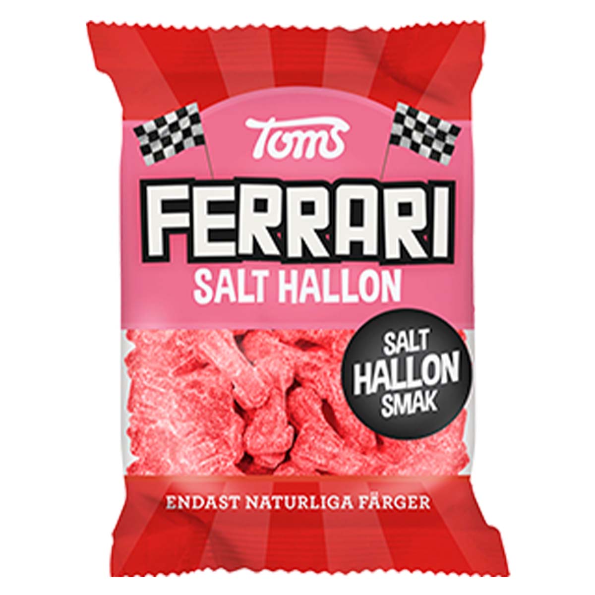 Godispåse Ferrari salt hallon 120 g