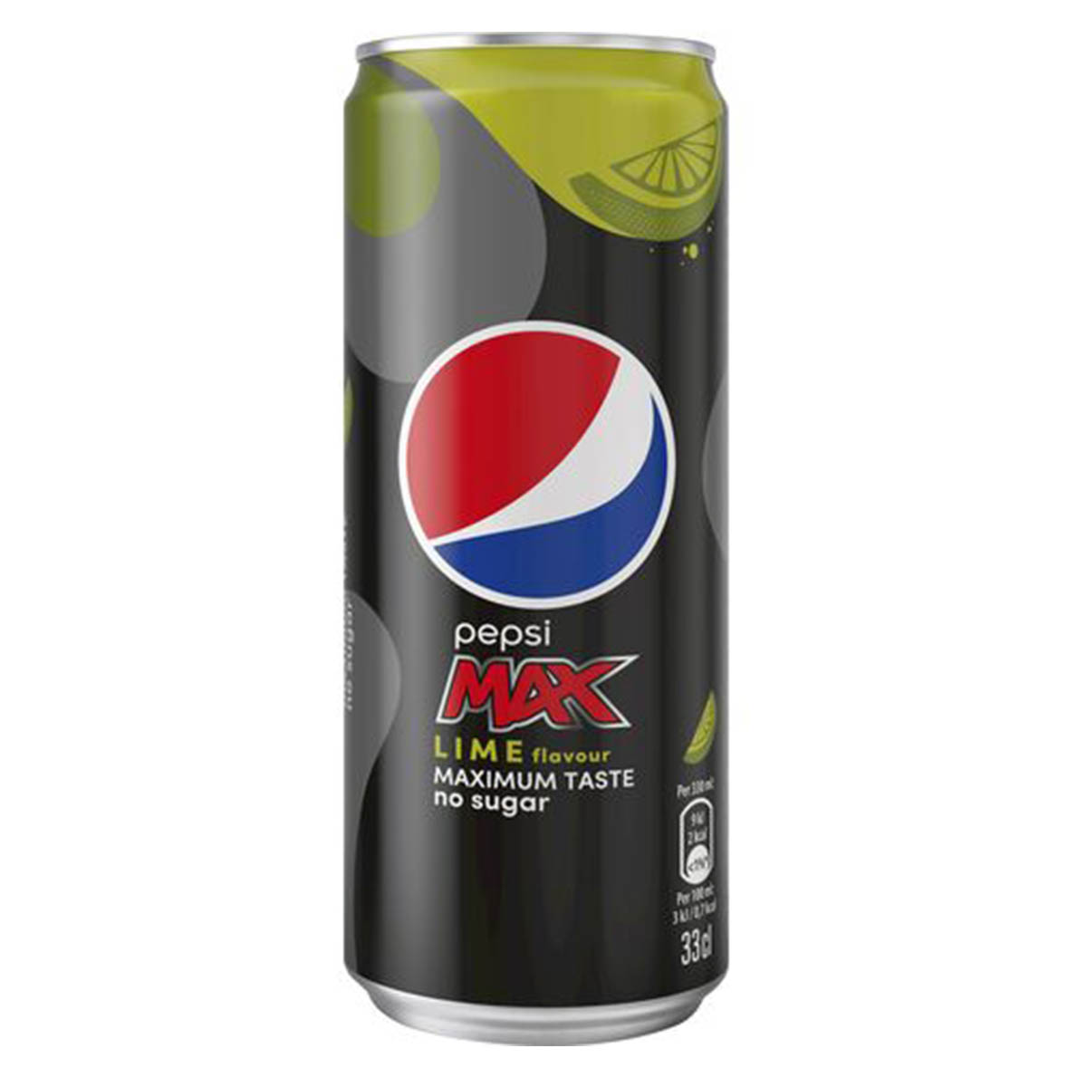 Läs mer om Läsk, Pepsi Max lime 33 cl