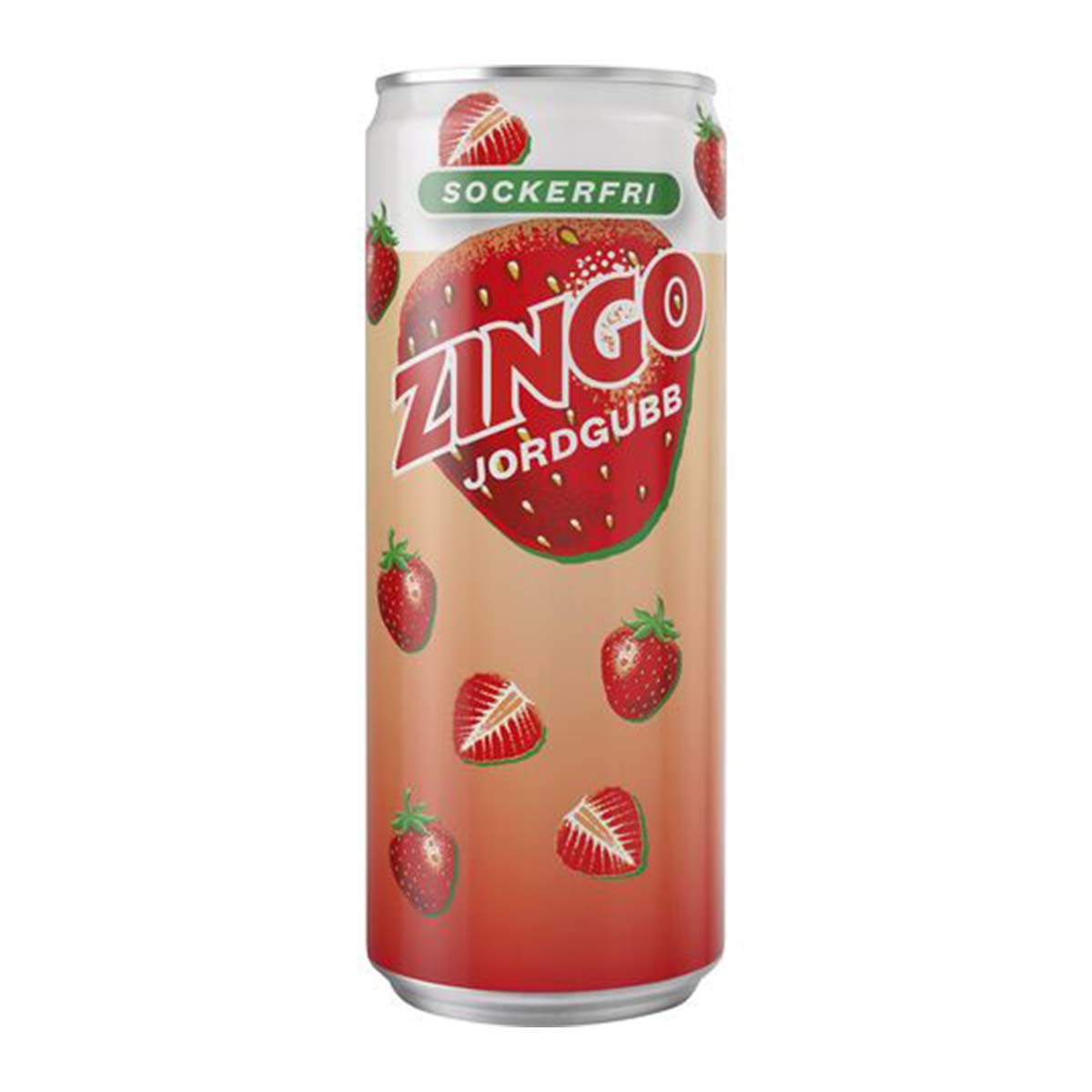 Läs mer om Läsk, Zingo jordgubb sockerfri 33 cl