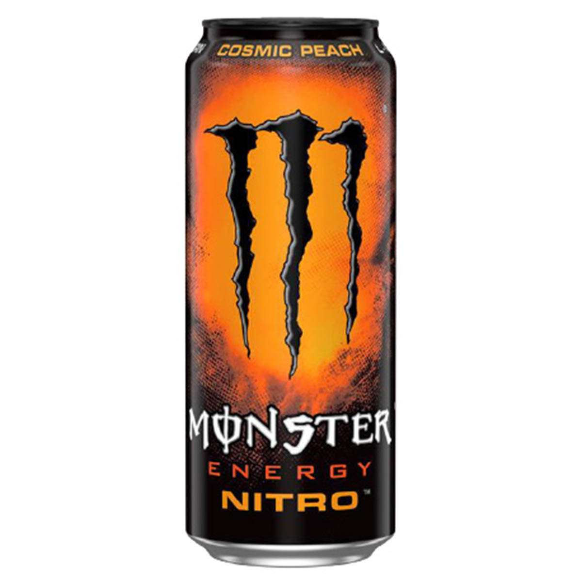 Läs mer om Energidryck, Monster Cosmic peach nitro 50 cl