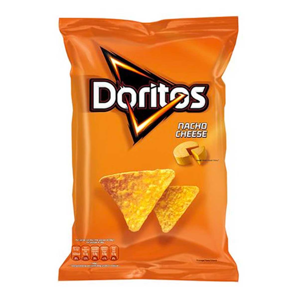 Chips, Doritos nacho cheese 170 gproduktzoombild #1