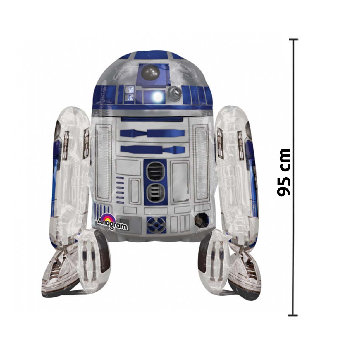 Läs mer om Foliefigur, R2-D2 Star Wars