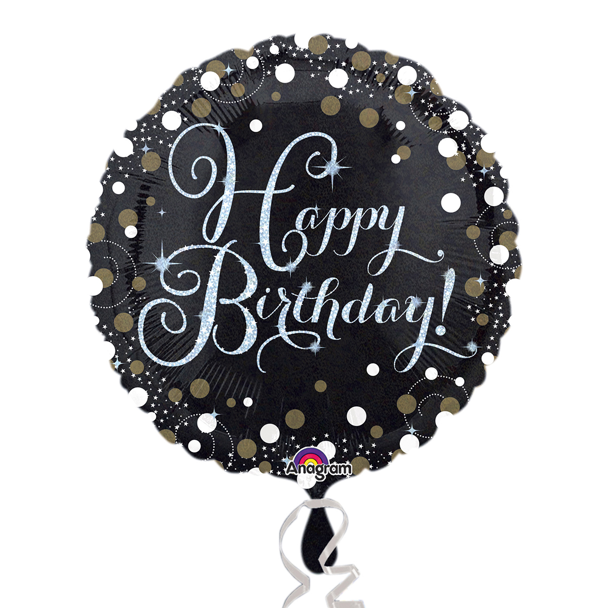 Folieballong sparkling birthday