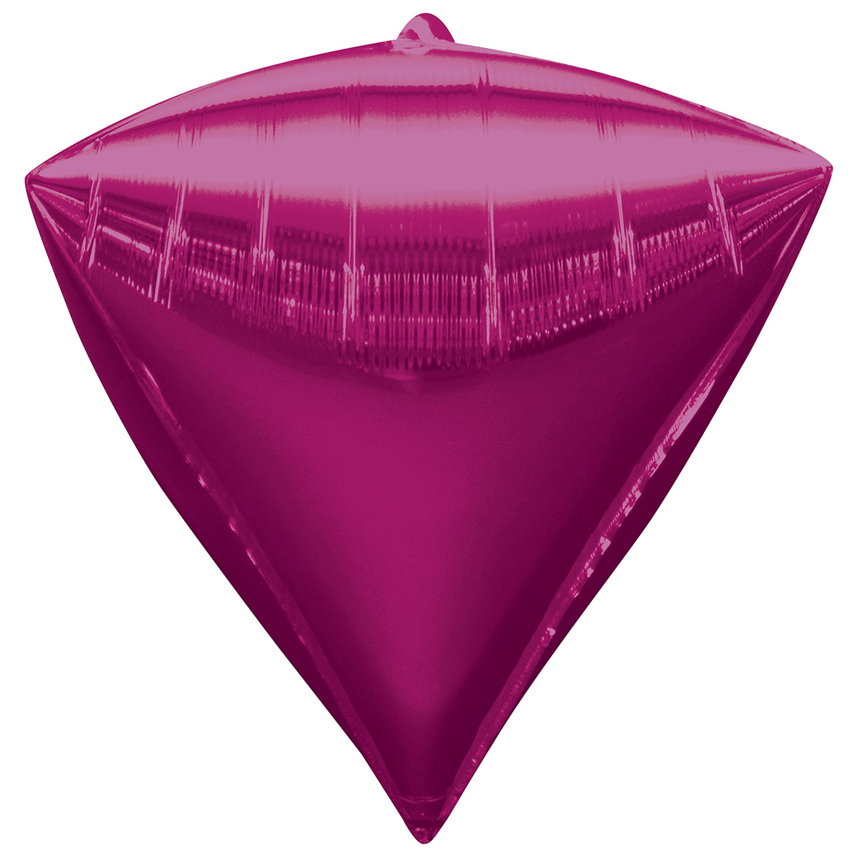 Folieballong diamant rosa