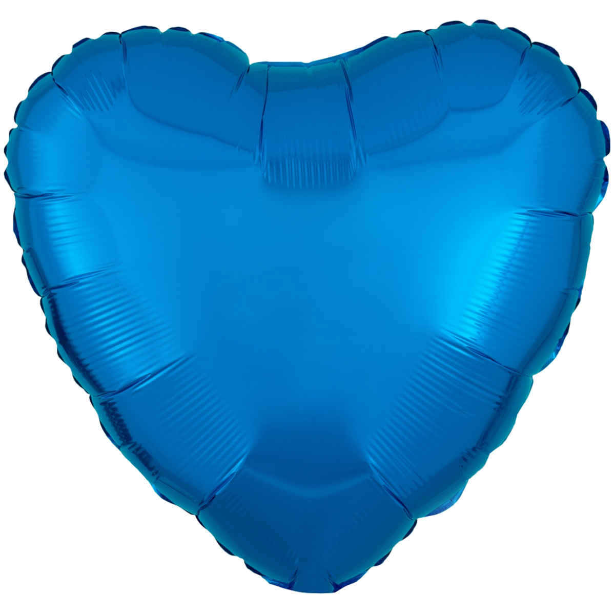 Folieballong hjärta-Blå