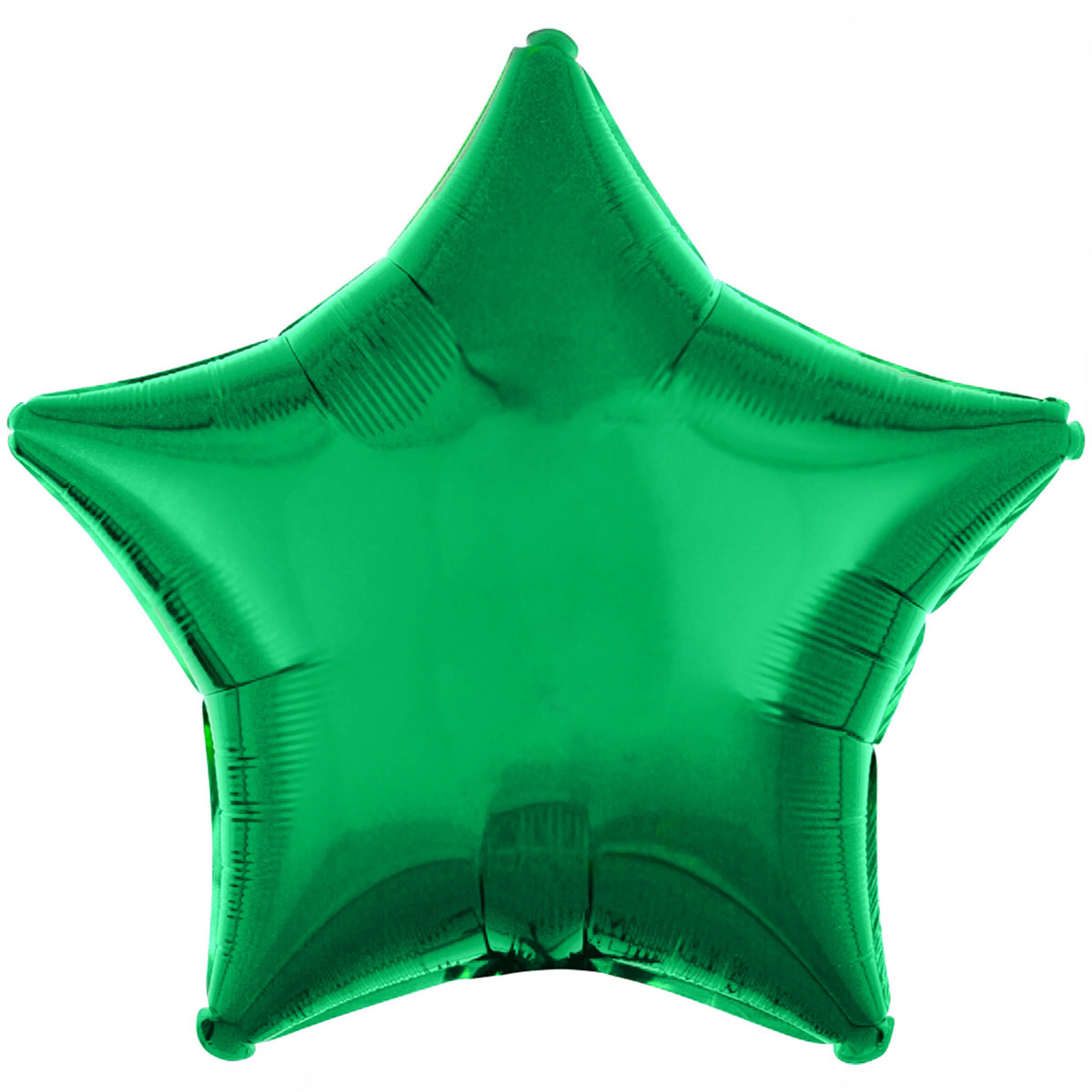Folieballong, stjärna-Grön