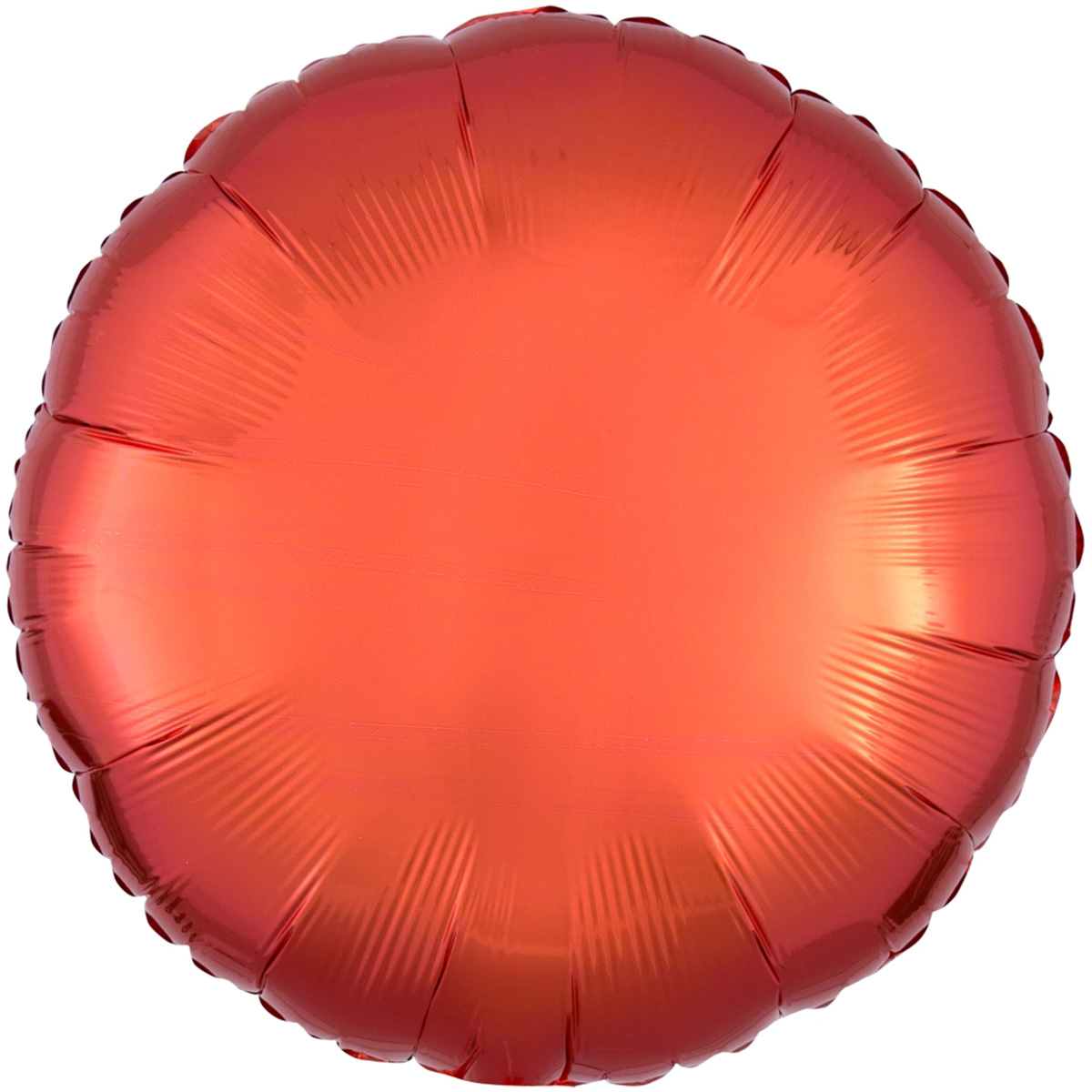 Läs mer om Folieballong, rund-Orange