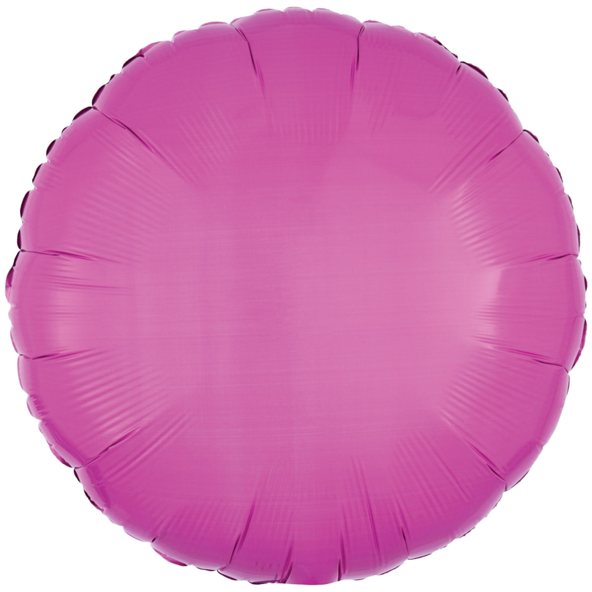 Folieballong rund-Rosa