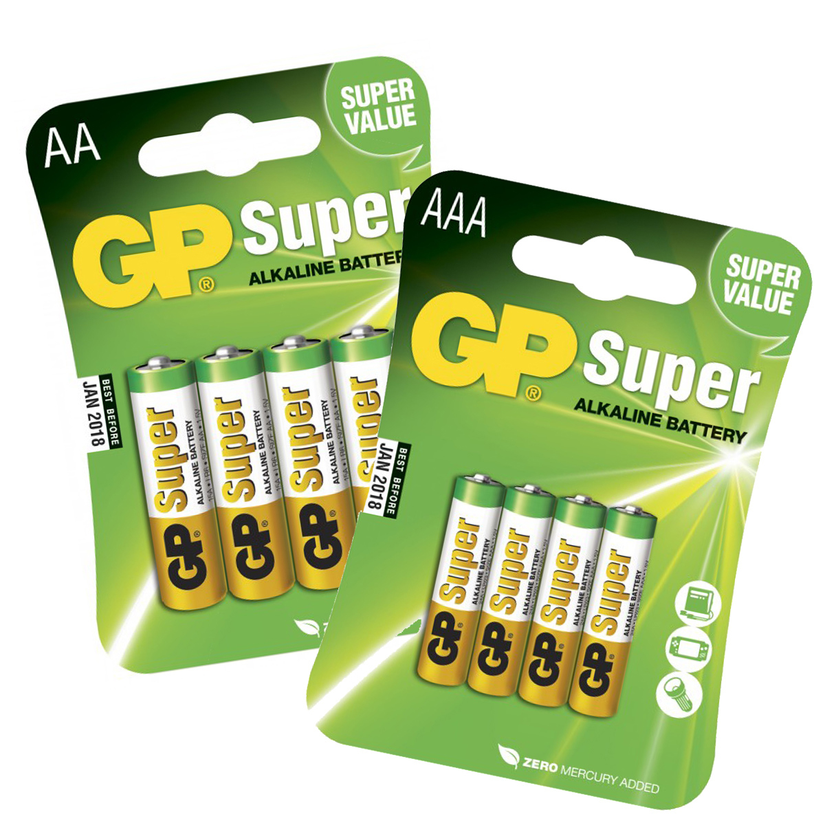 Batteri, 4-pack GP Superproduktzoombild #1