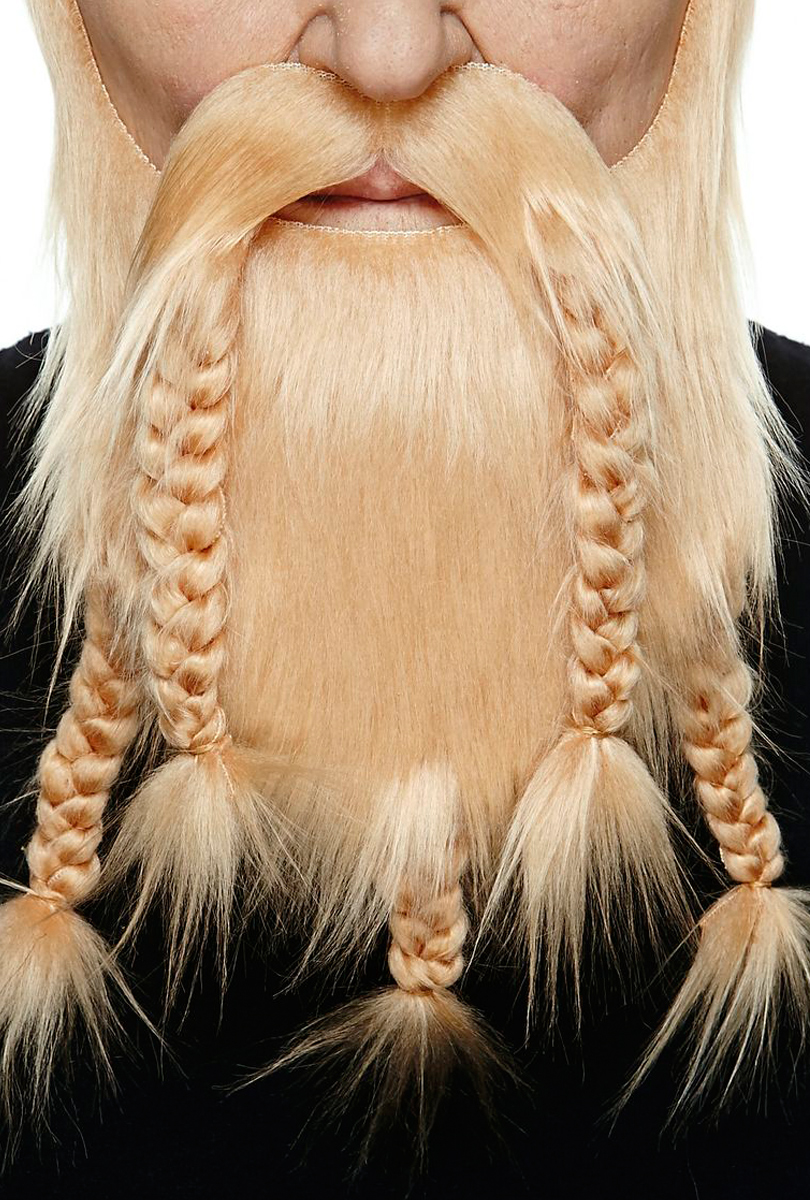Vikingaskägg deluxe, blond