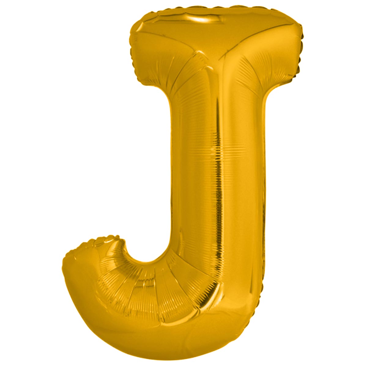 Folieballong, bokstav guld J 86 cm
