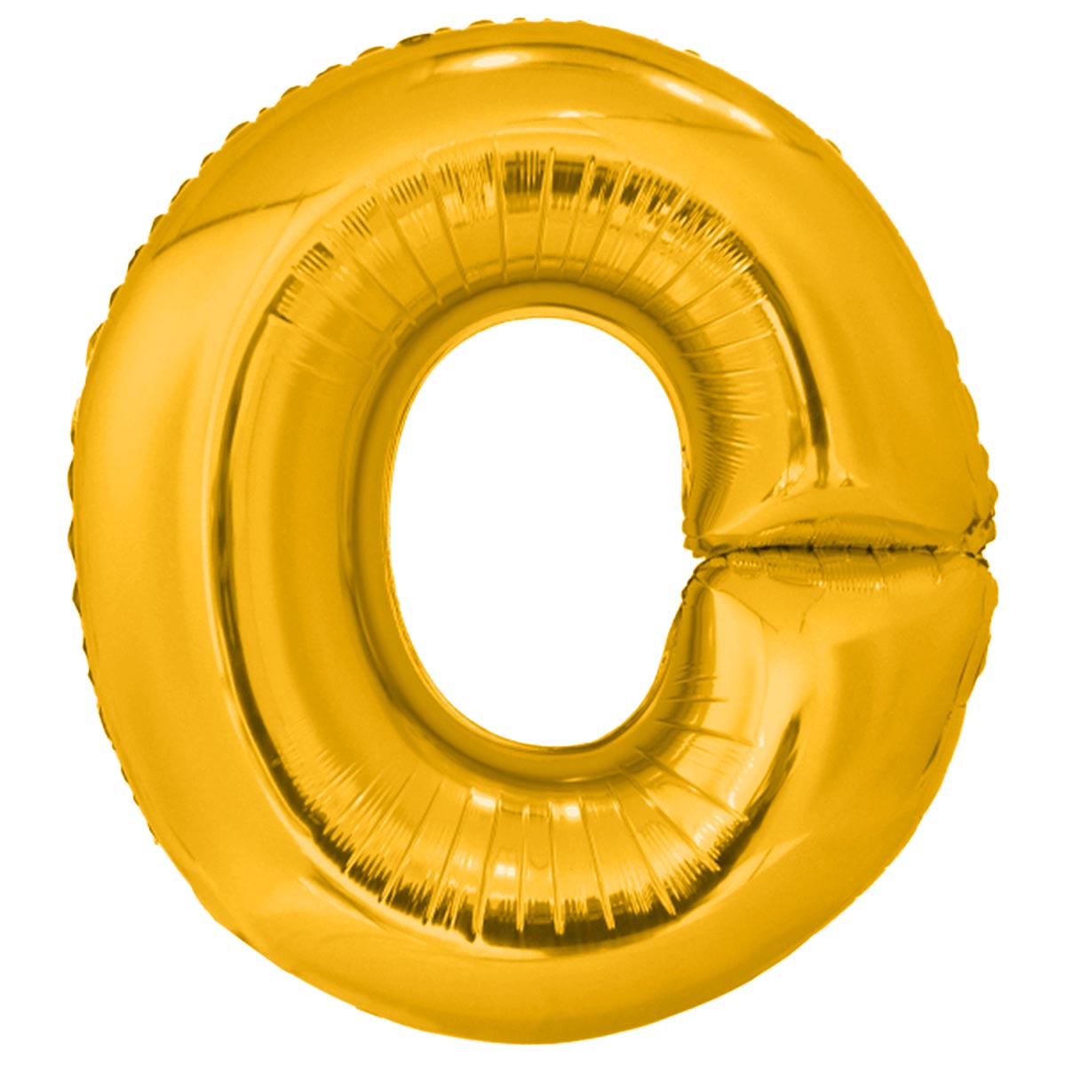 Folieballong bokstav guld O 86 cm