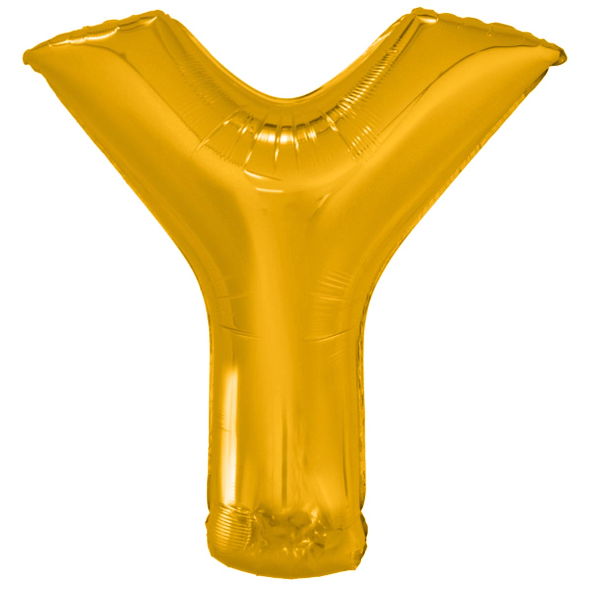 Läs mer om Folieballong, bokstav guld Y 86 cm