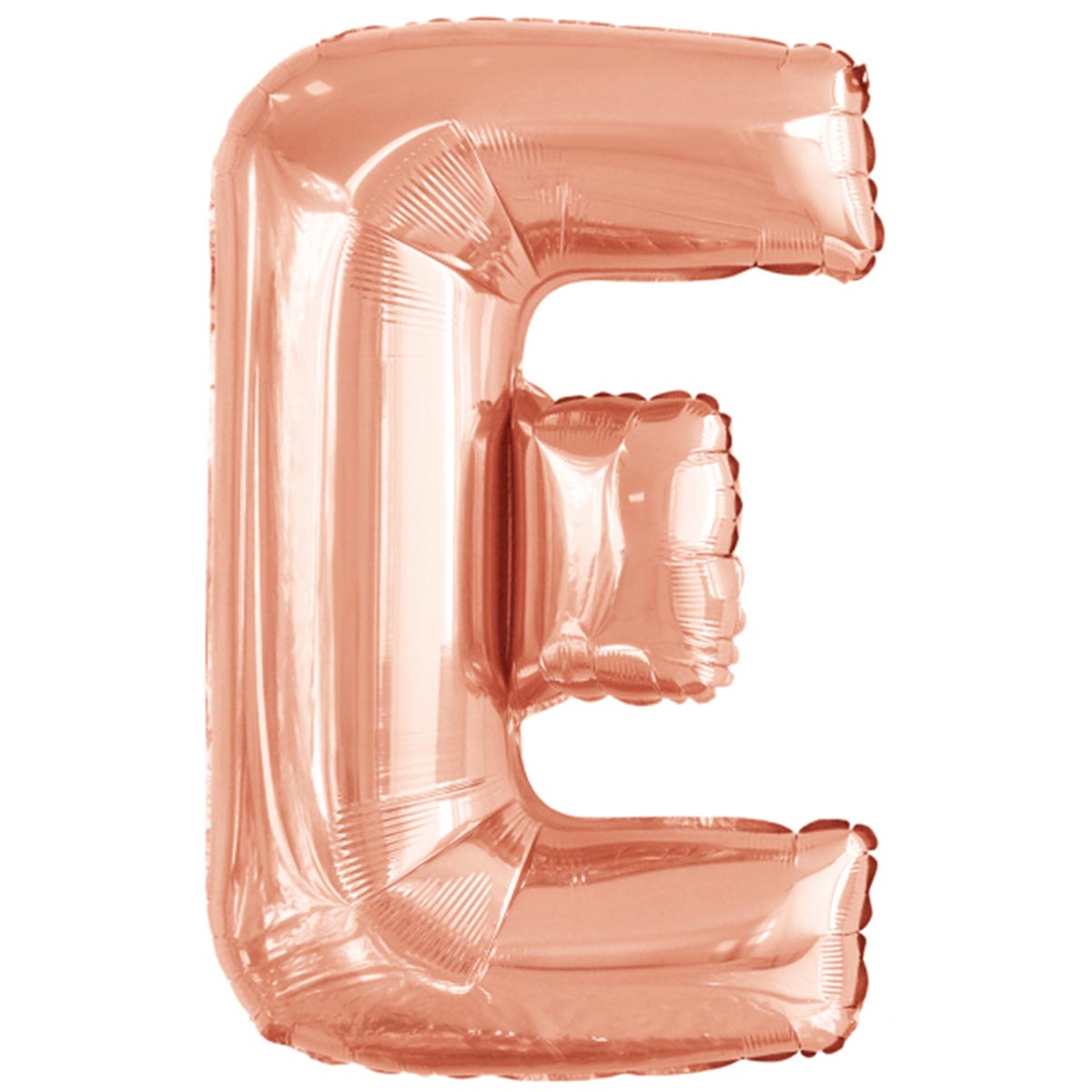 Läs mer om Folieballong, bokstav rosé E 86 cm