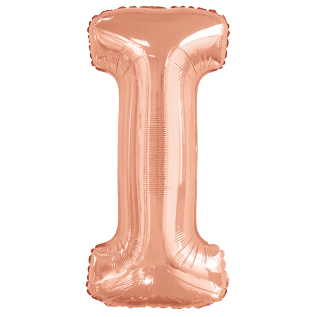 Läs mer om Folieballong, bokstav rosé I 86 cm