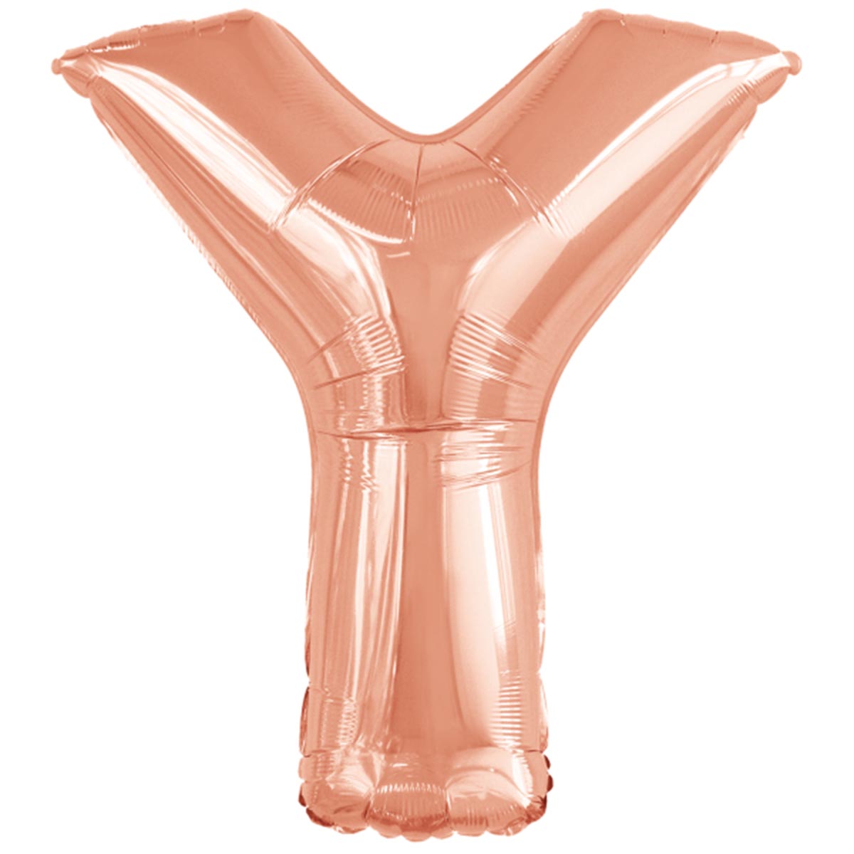 Läs mer om Folieballong, bokstav rosé Y 86 cm