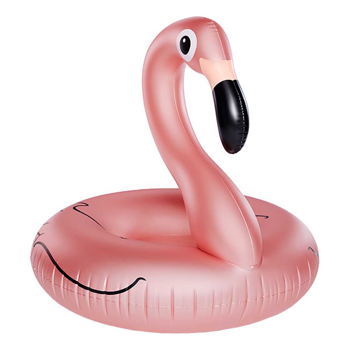Badring, stor flamingo rosé