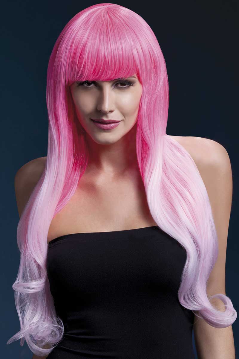 Peruk, Emily rosa ombre