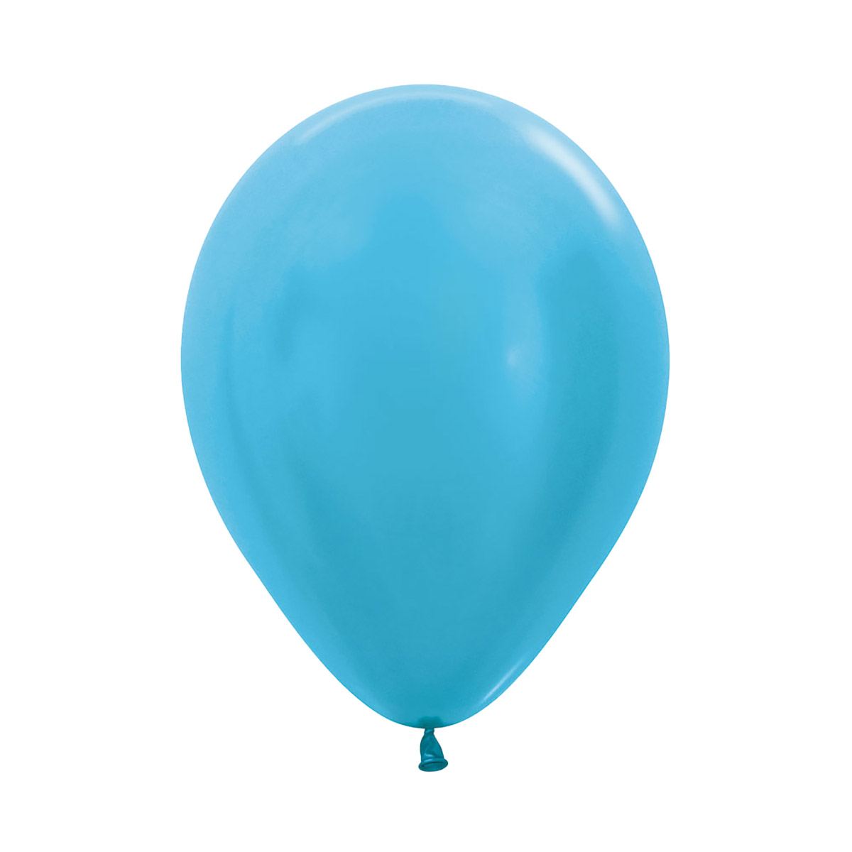 Ballong lösvikt satin karibisk blå