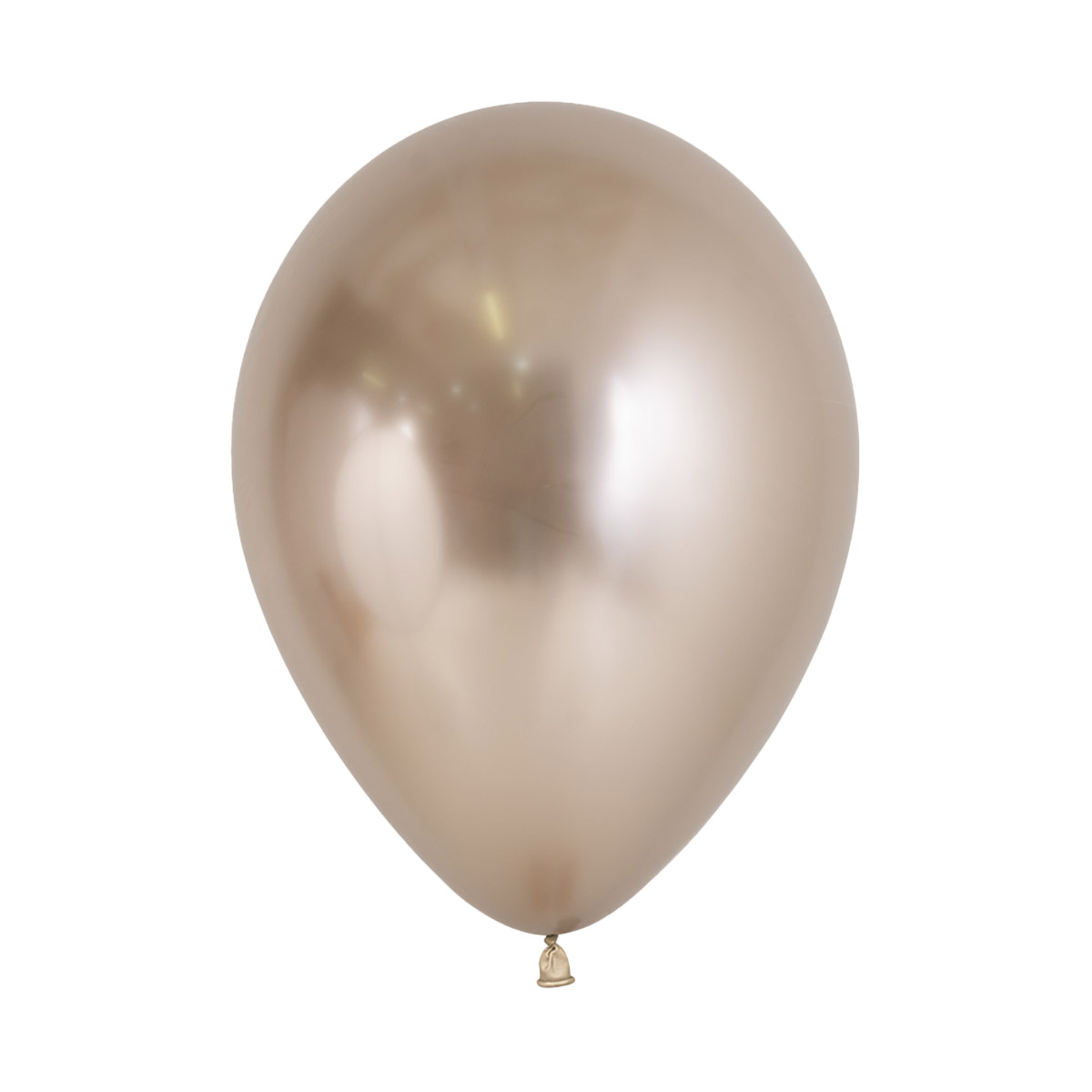 Läs mer om Ballong lösvikt, reflex champagne 30 cm