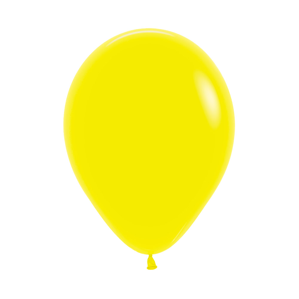 Ballong lösvikt, fashion gul 30 cm