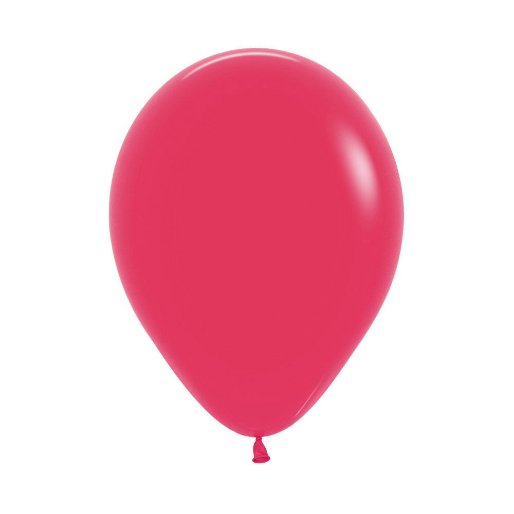 Ballong lösvikt, fashion hallonröd 30 cm