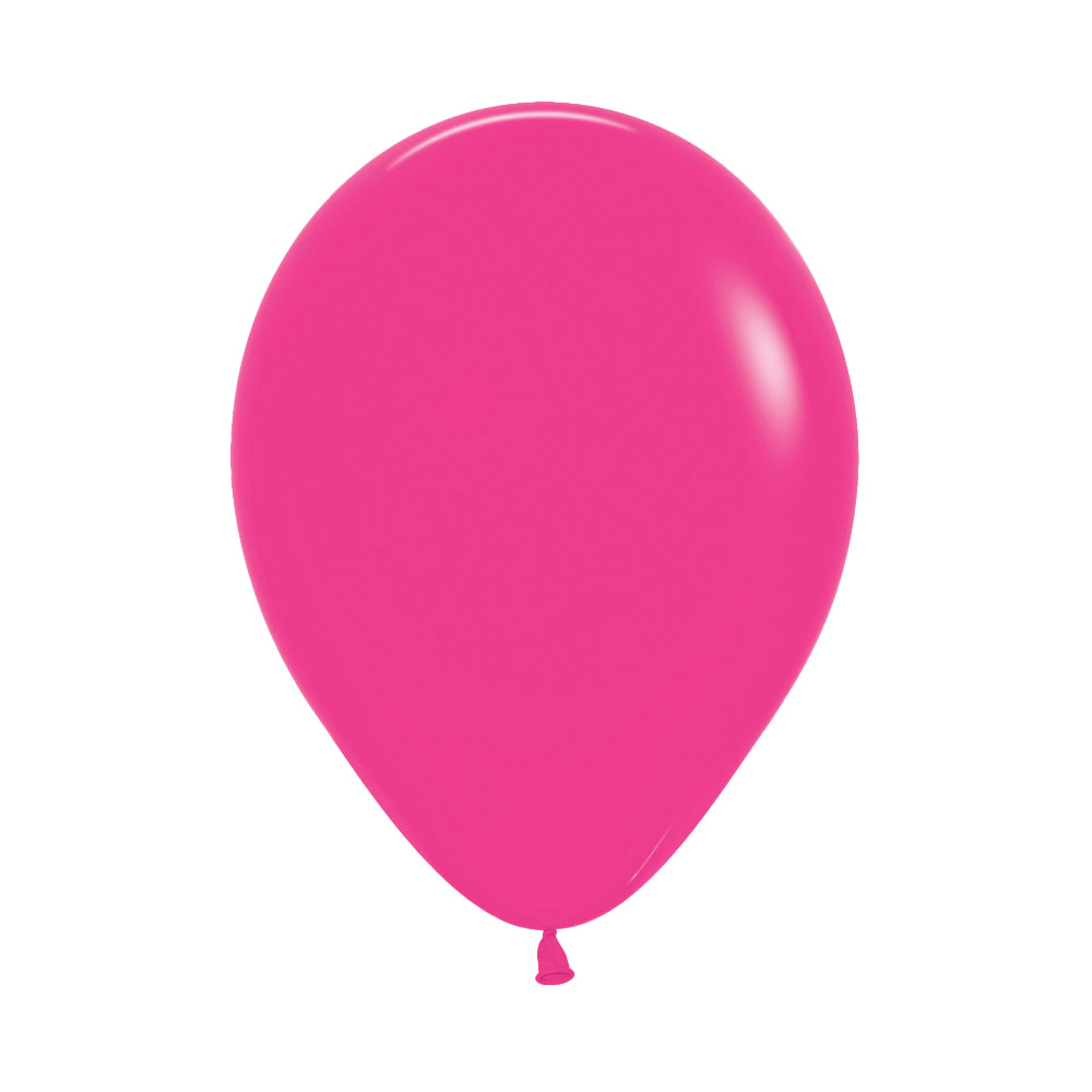 Ballong lösvikt fashion fuchsia 30 cm