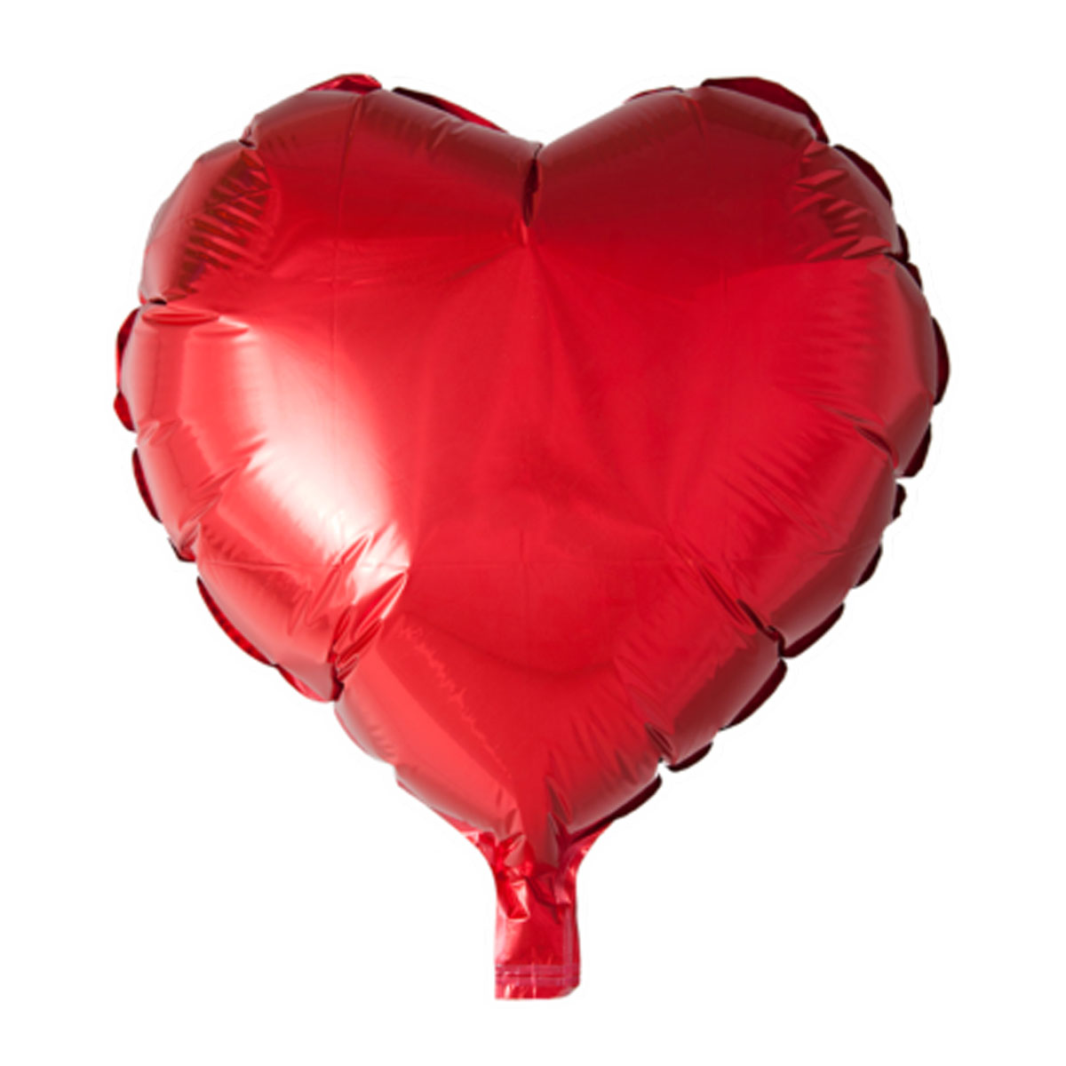 Folieballong, hjärta röd 45 cm
