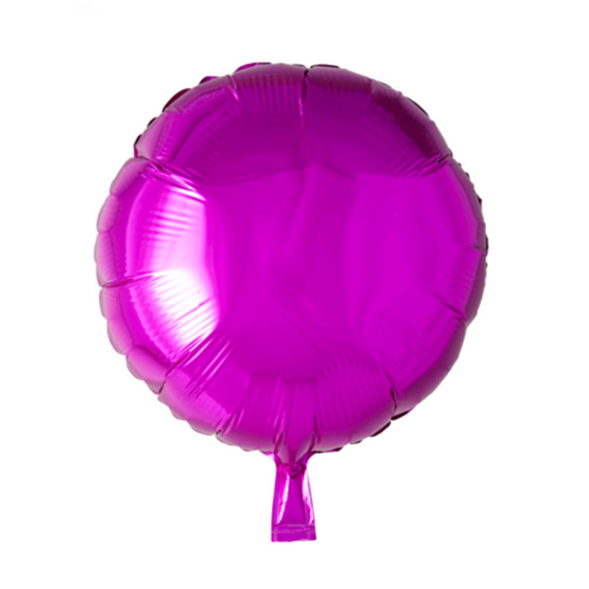 Läs mer om Folieballong, rund ljuslila 45 cm