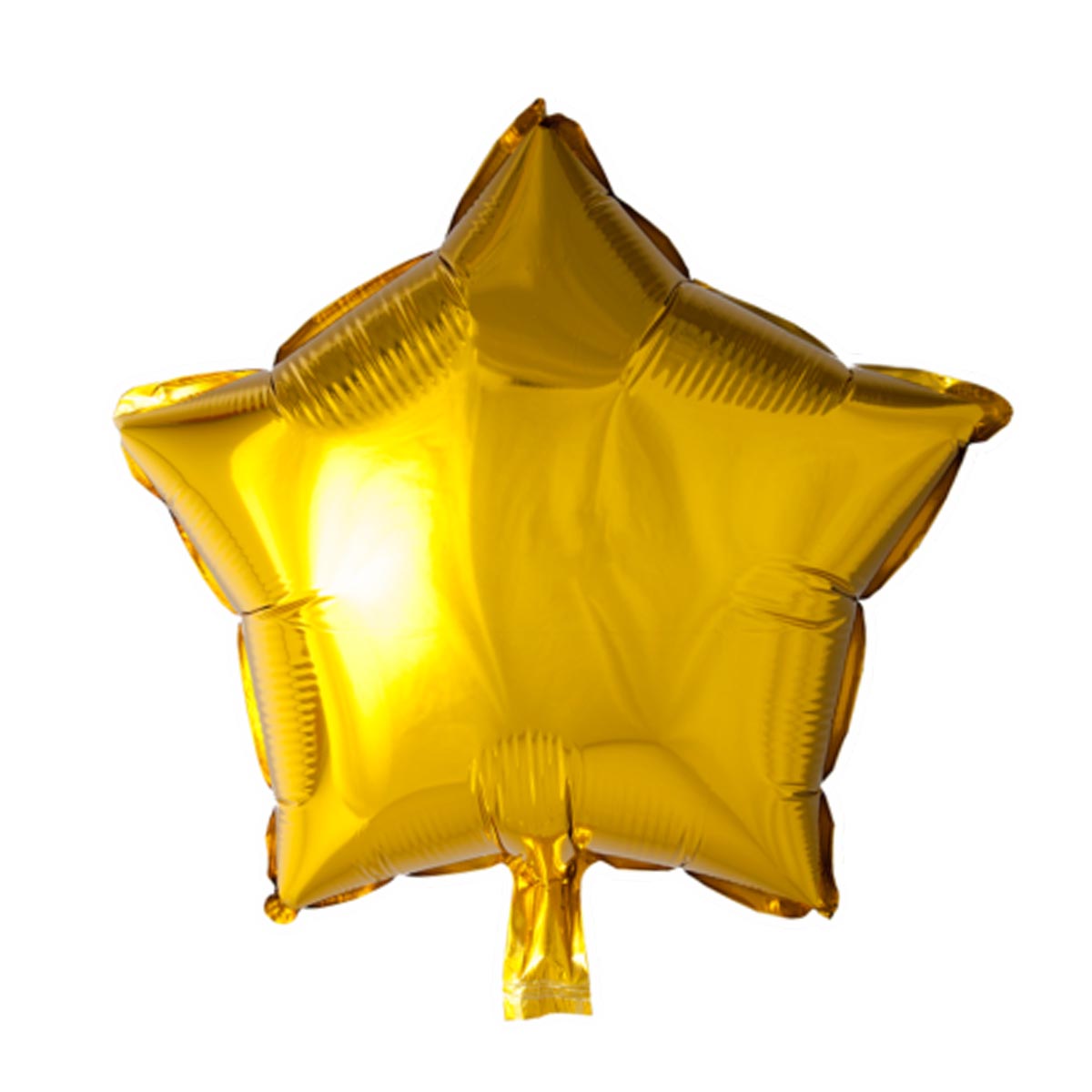 Läs mer om Folieballong, stjärna guld 45 cm