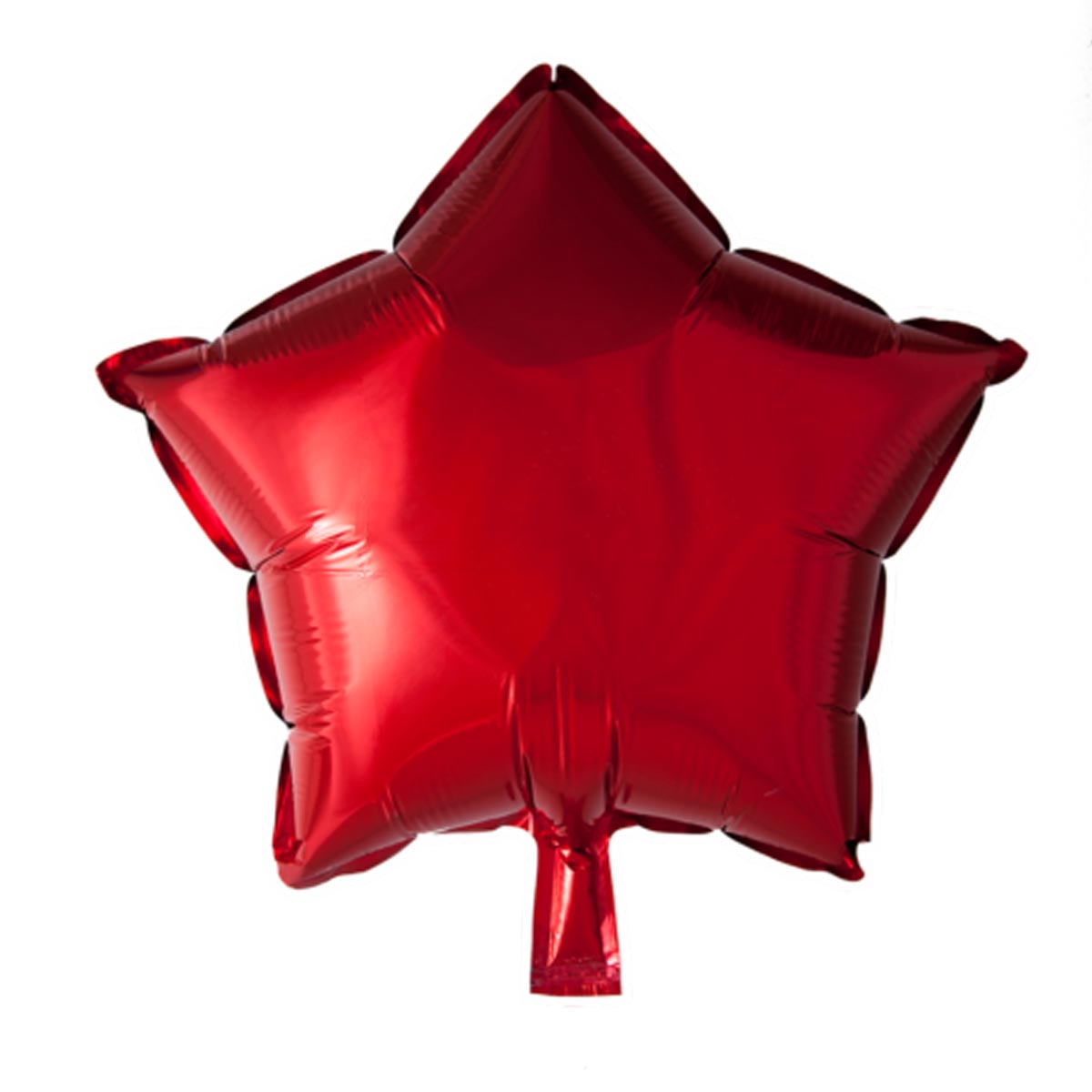 Läs mer om Folieballong, stjärna röd 45 cm