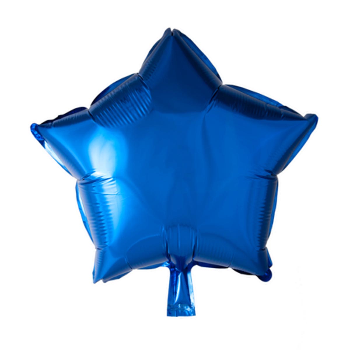 Läs mer om Folieballong, stjärna mörkblå 45 cm