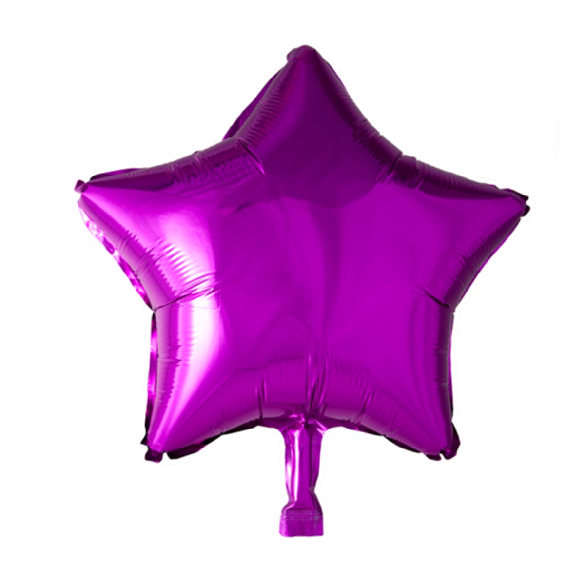 Folieballong, stjärna ljuslila 45 cm
