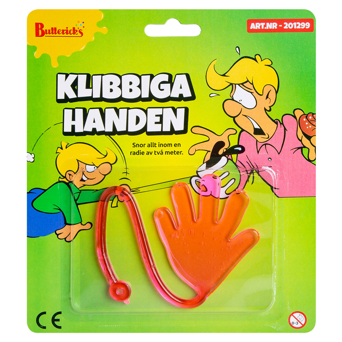 Läs mer om Klibbiga handen