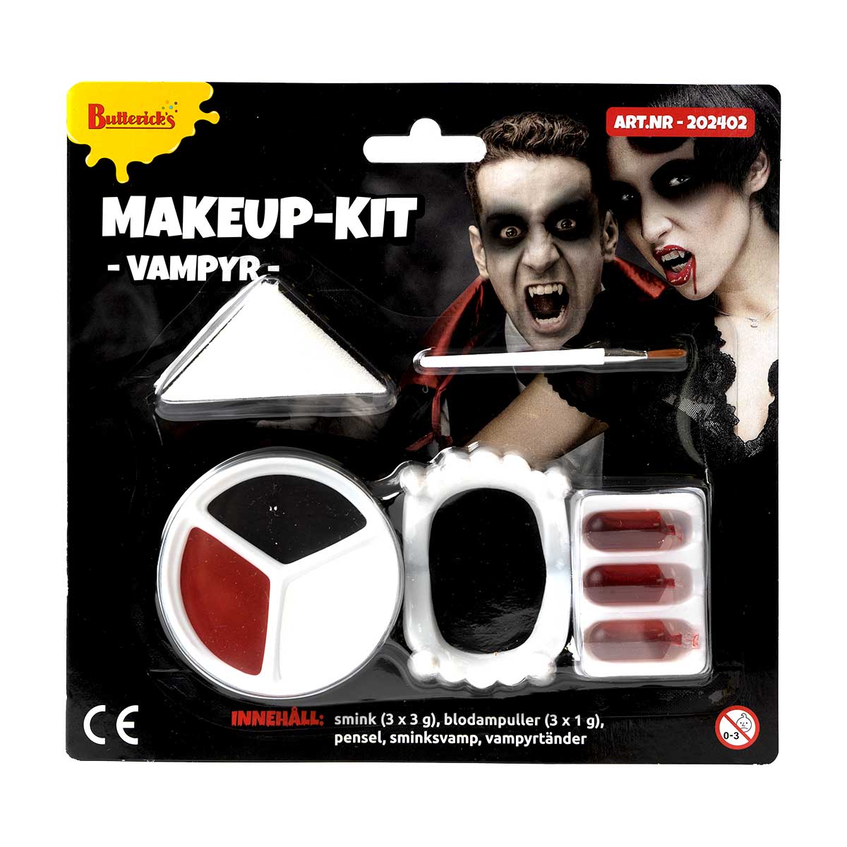 Sminkset vampyr