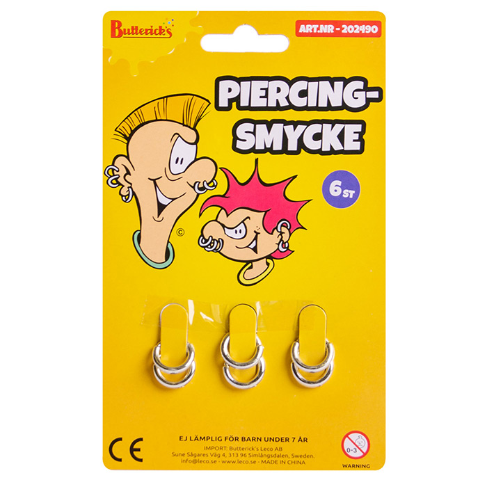 Läs mer om Piercingsmycken