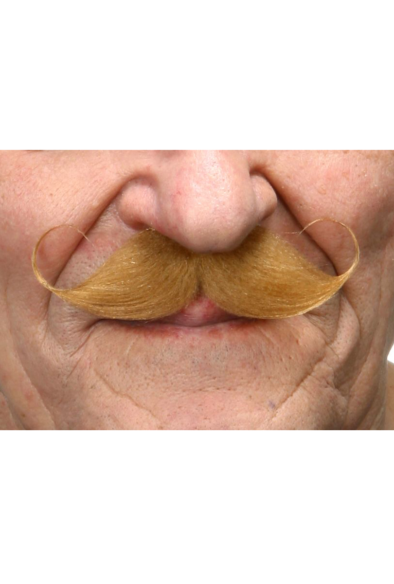 Mustasch Poirot  blond