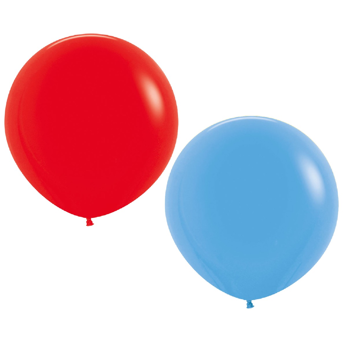Läs mer om Ballonger, blandade färger 50 cm 2 st