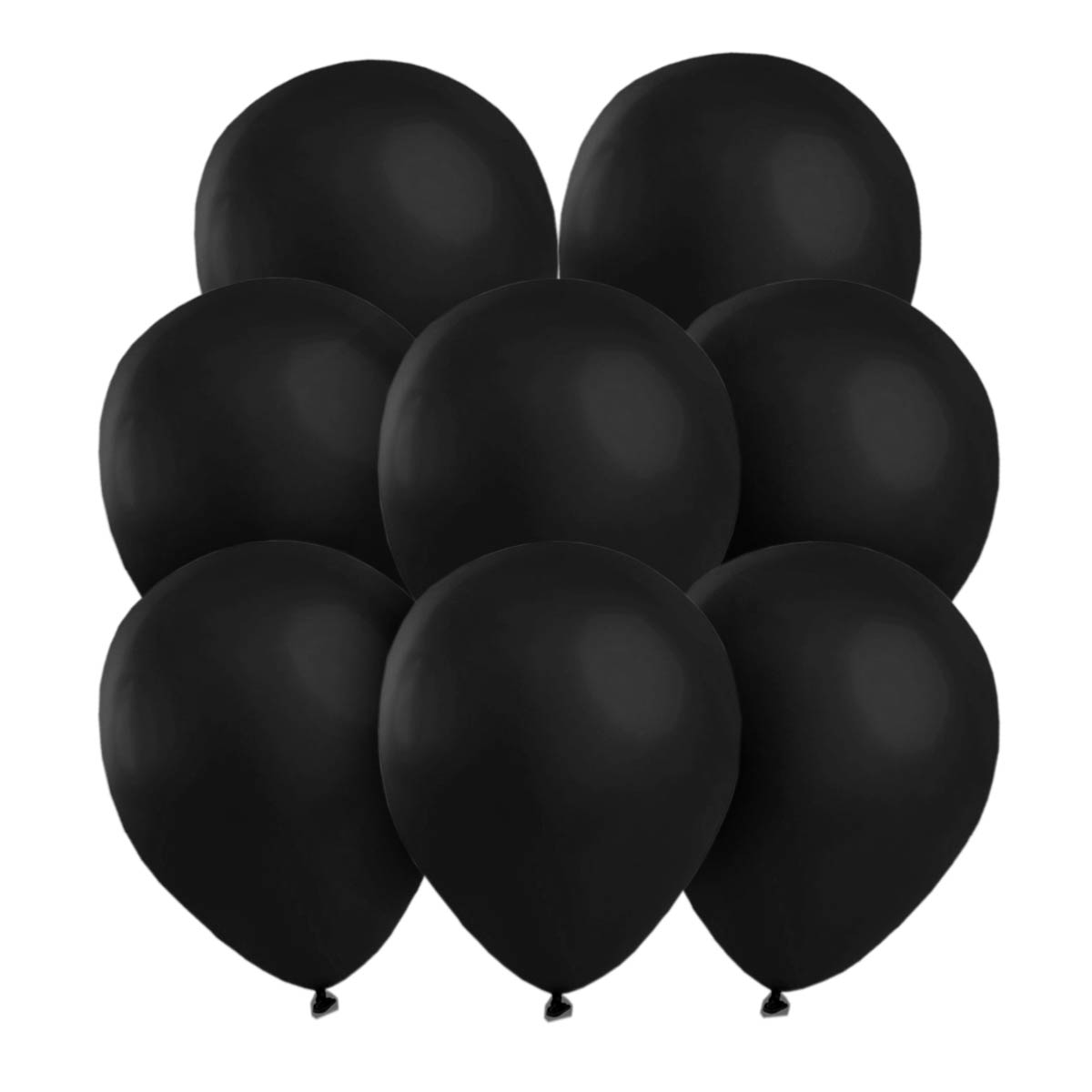 Läs mer om Svarta ballonger, 25 st